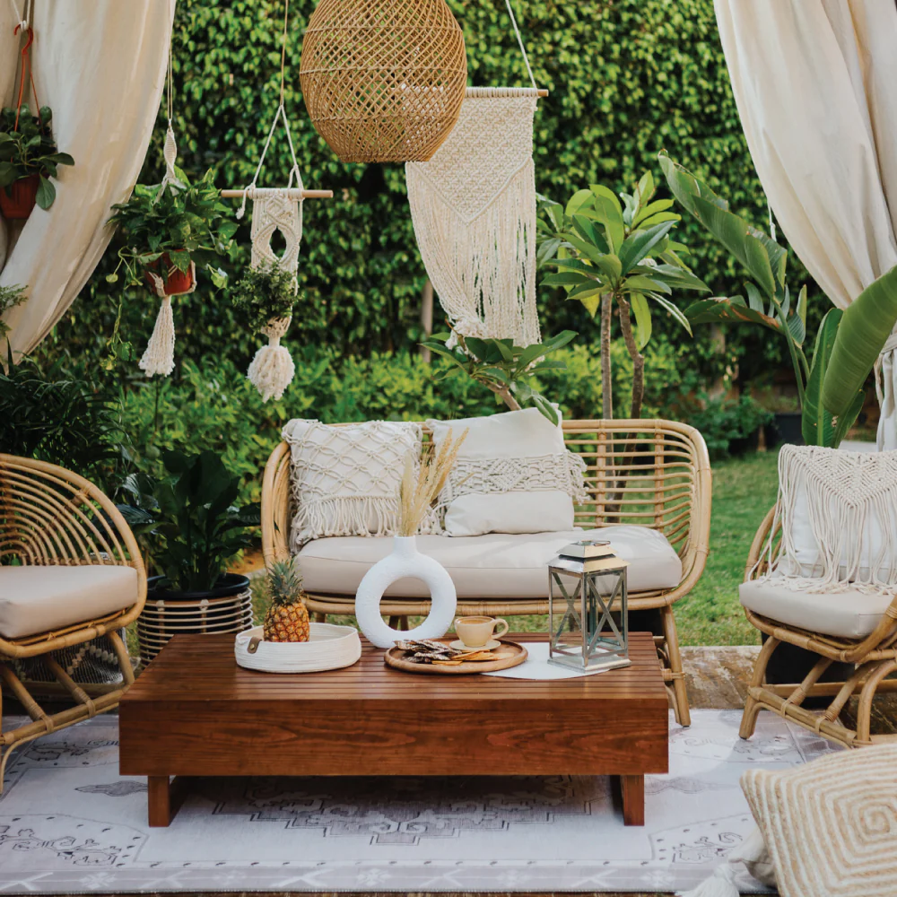Bali Bamboo 2 Seater Sofa - Image 5