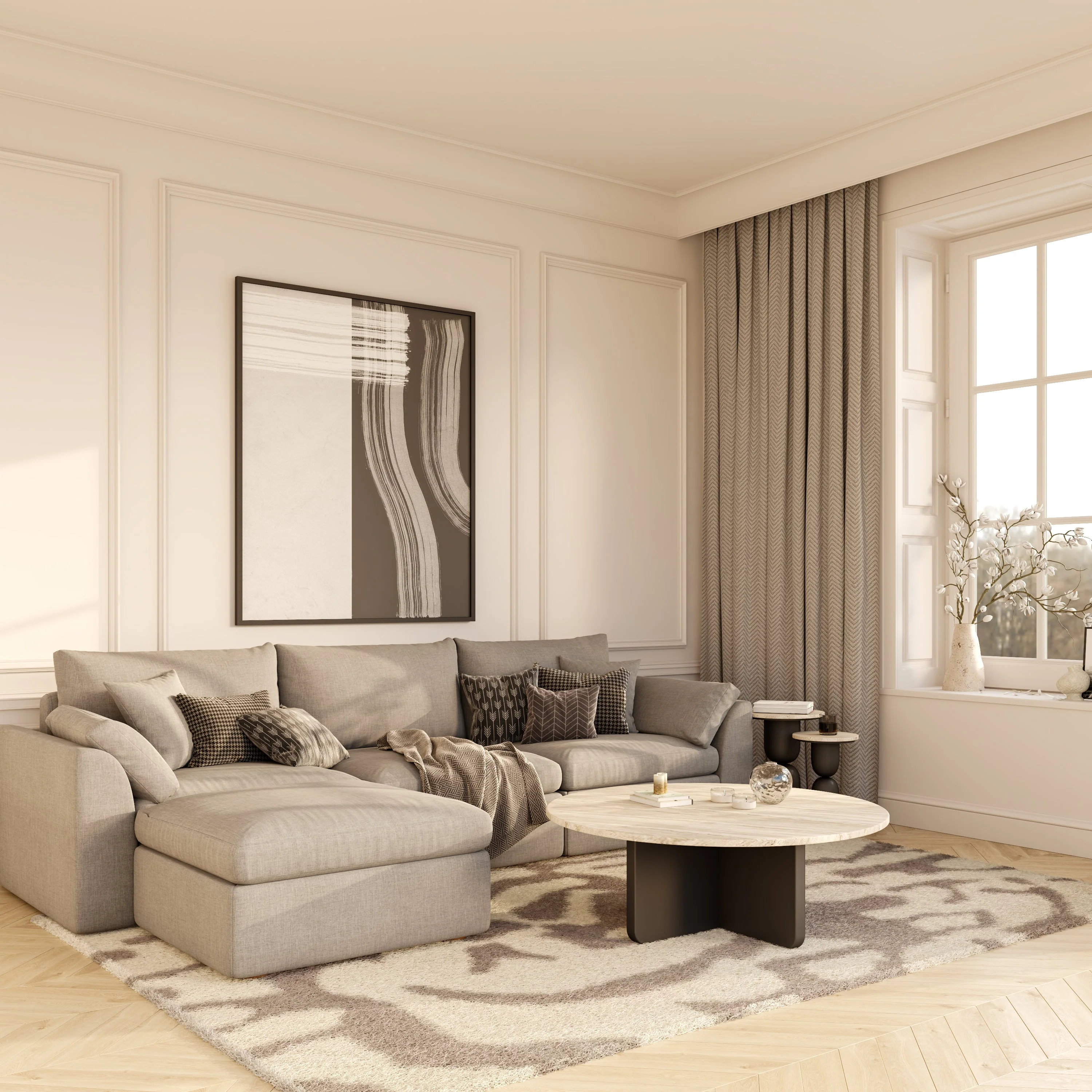 Brooke L-Shape Sofa - Image 24