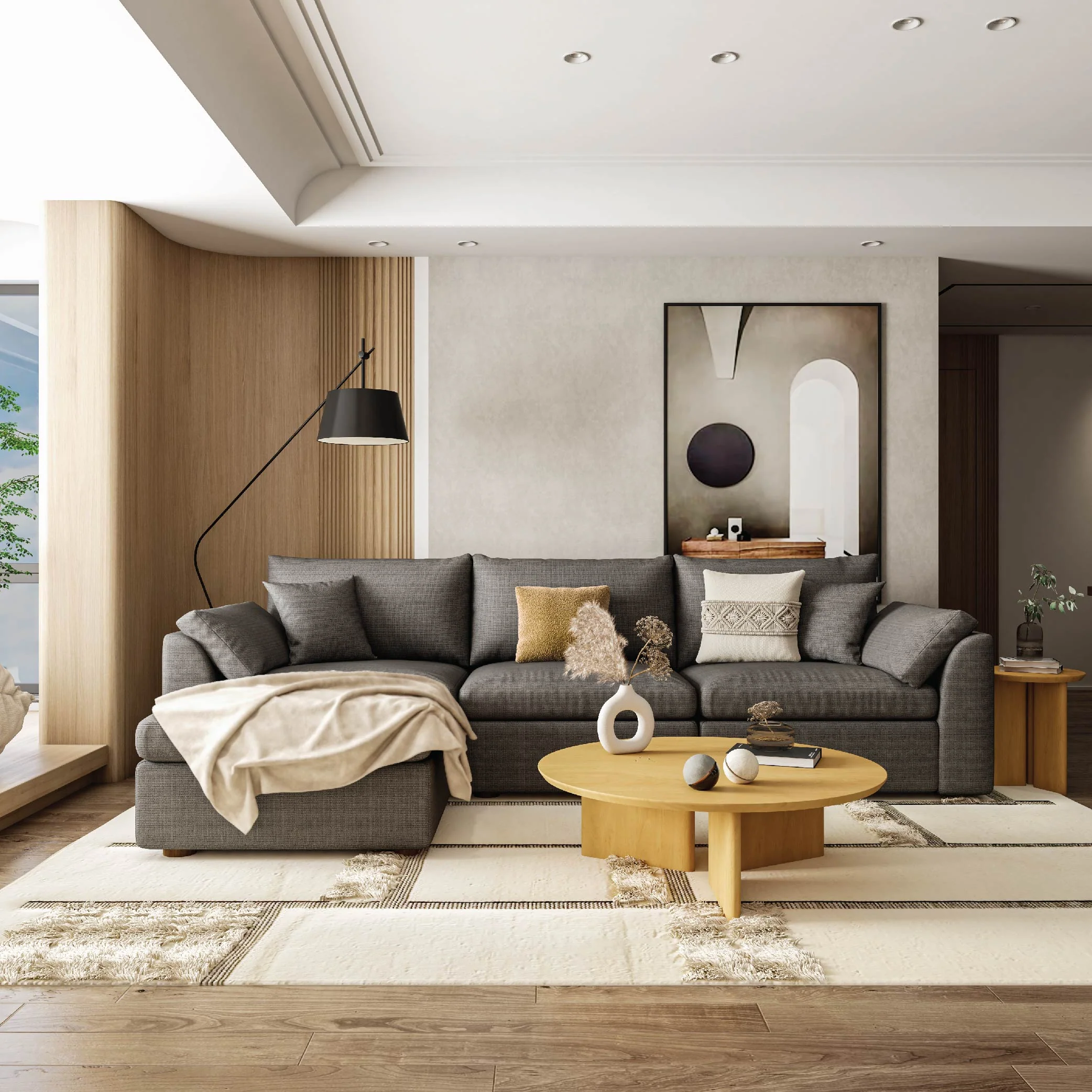 Brooke L-Shape Sofa - Image 3