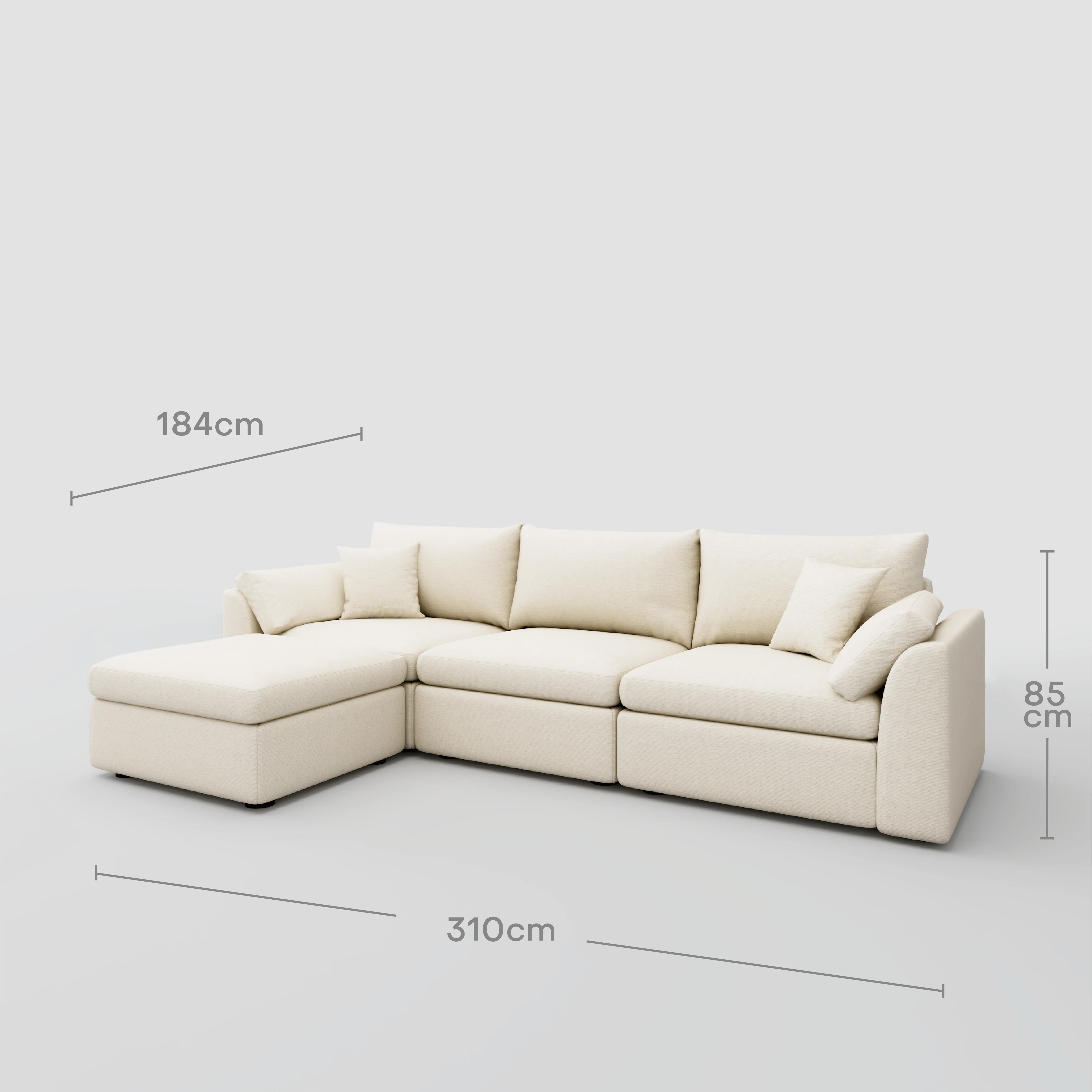 Brooke L-Shape Sofa - Image 8