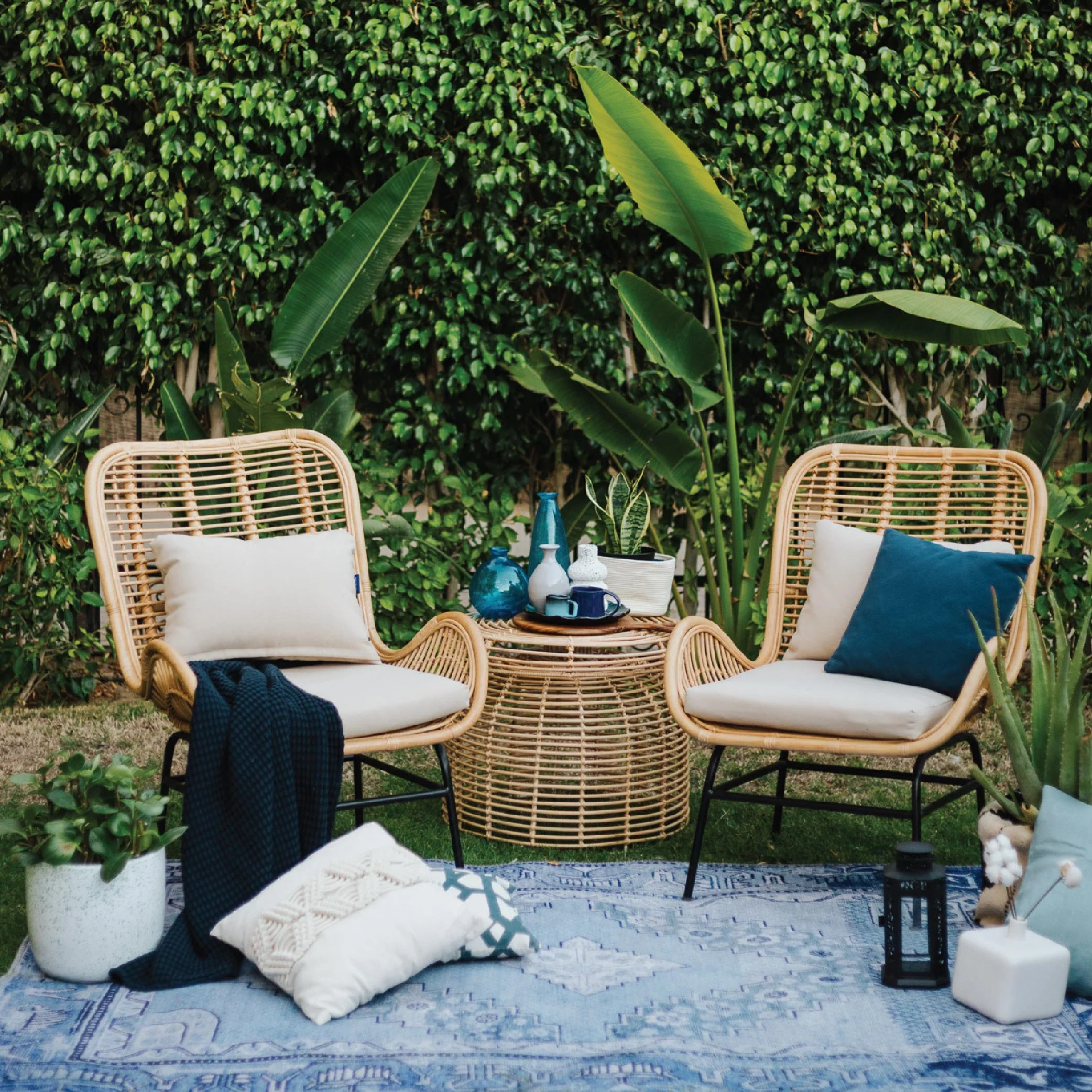 Capones Bamboo Middle Table - Image 4