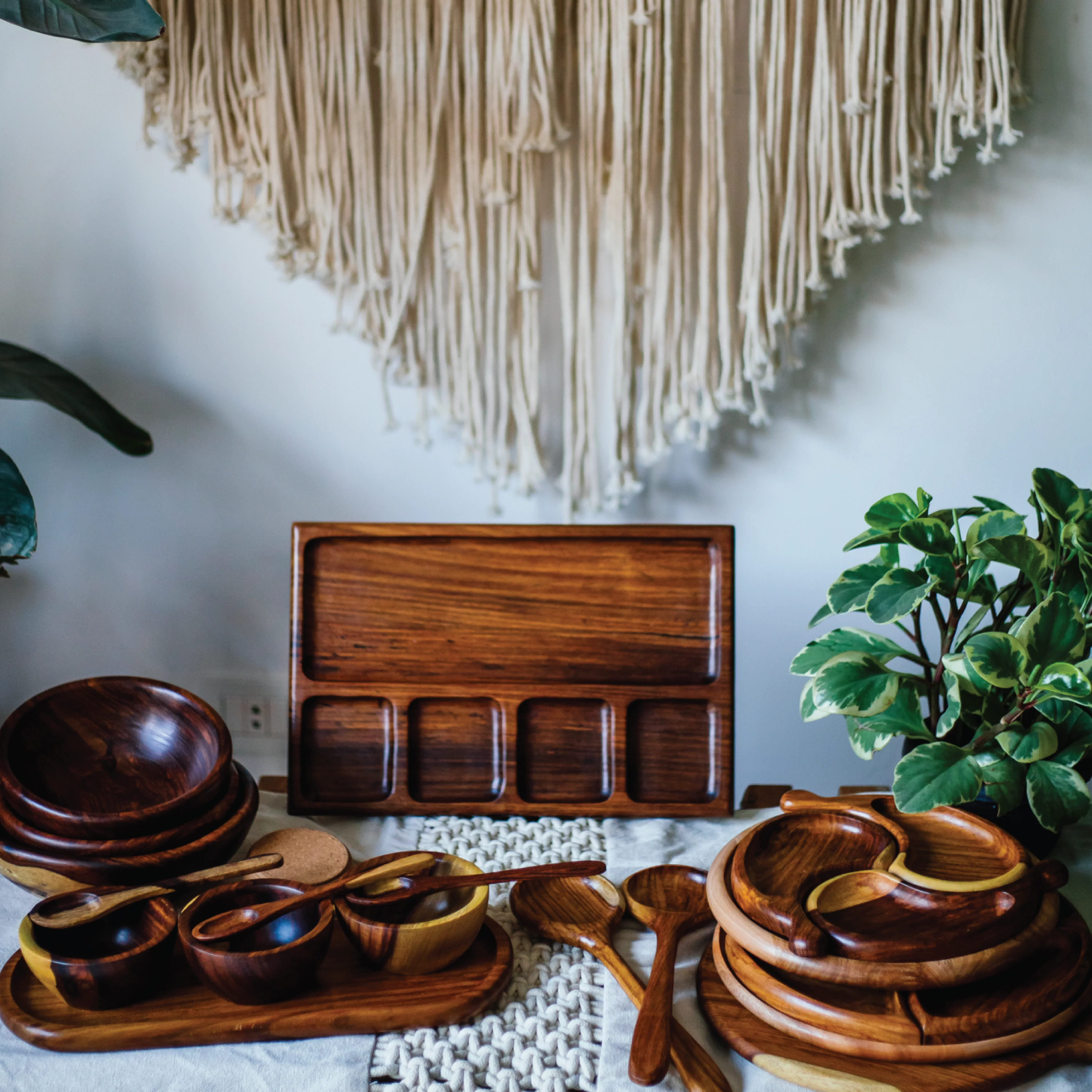Dipping Wooden Plate - Image 4