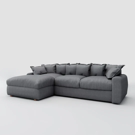 Faye L-Shape Sofa - Image 4