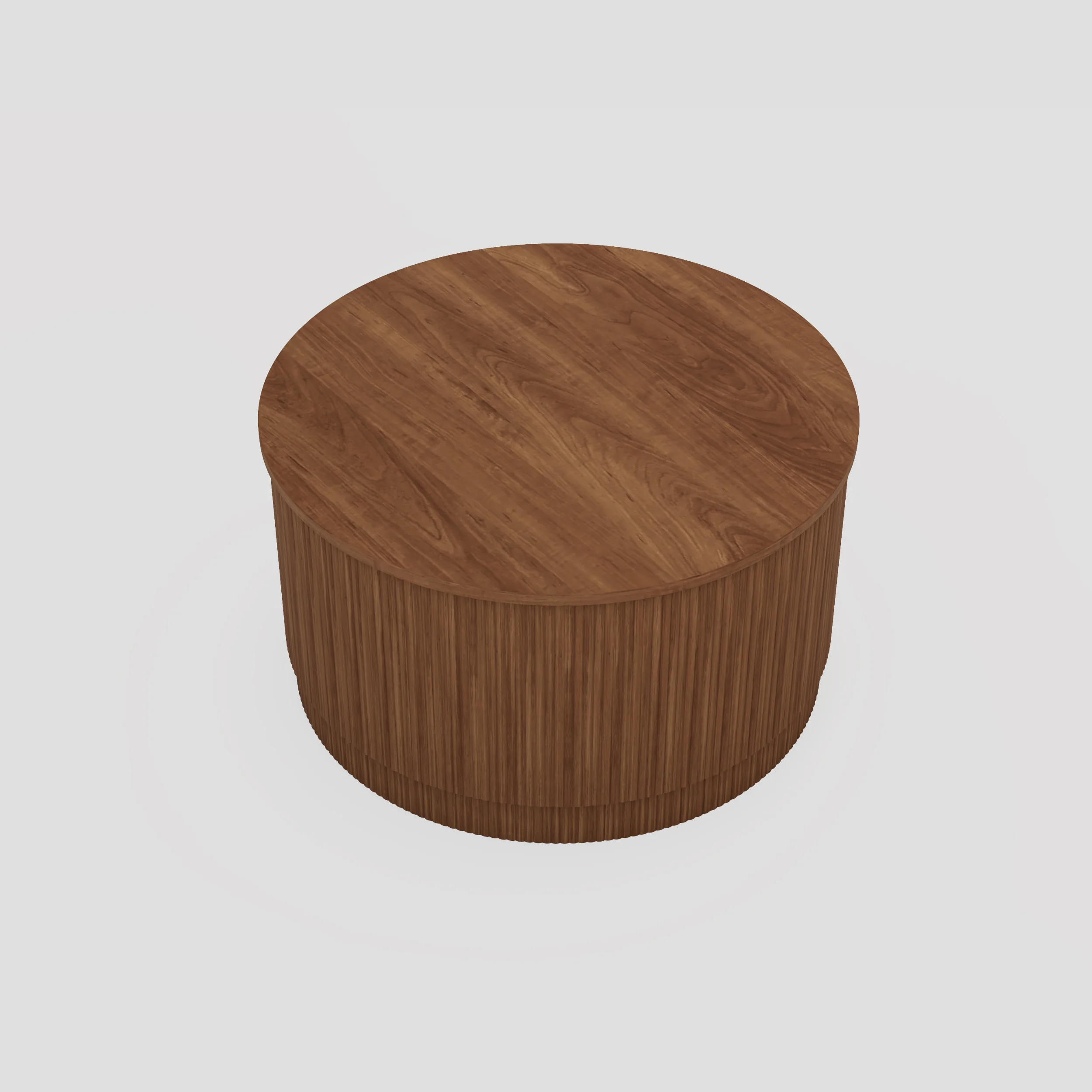 Fluted Round Middle Table - Image 3
