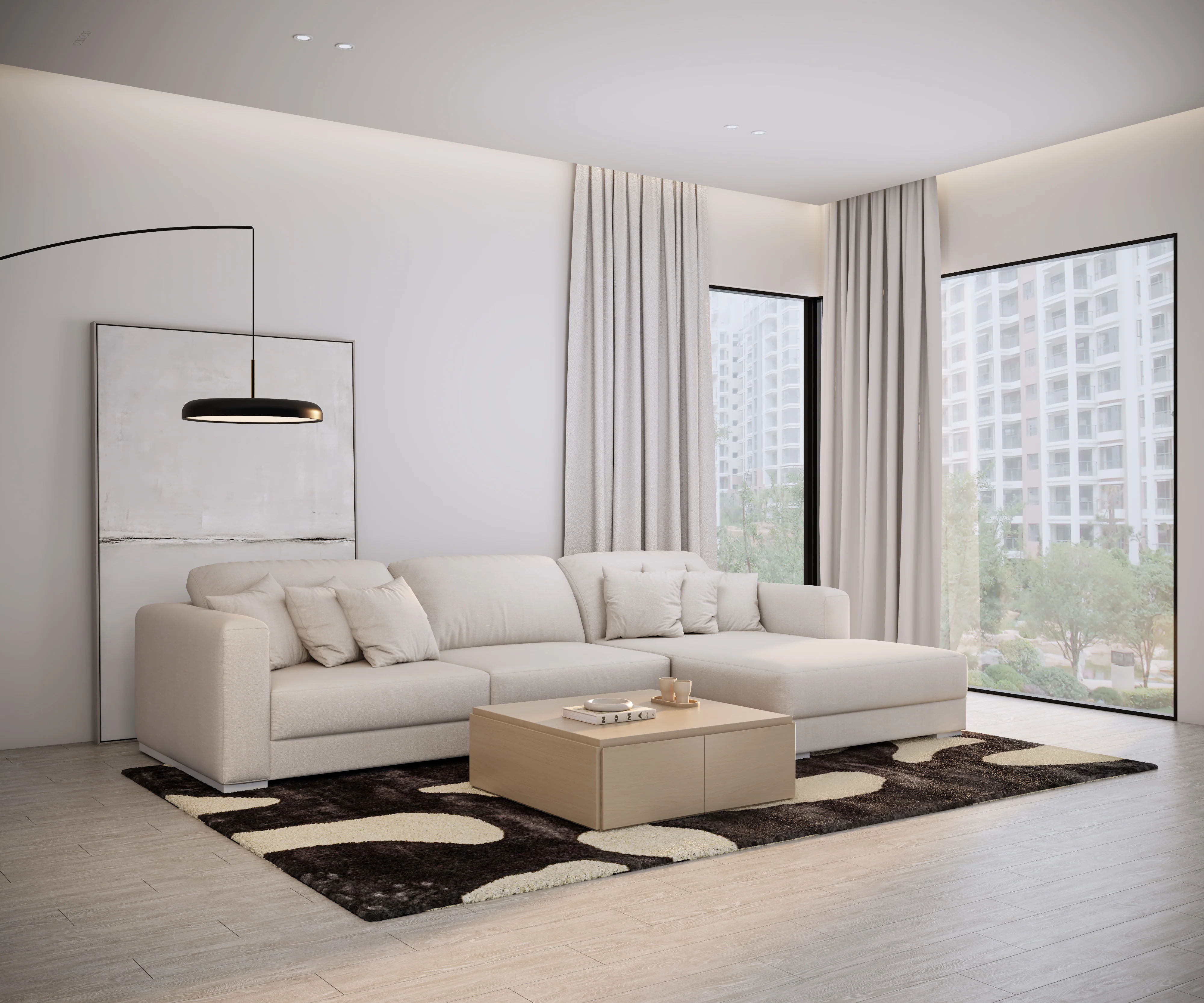 Fraser L-Shape Sofa - Image 4