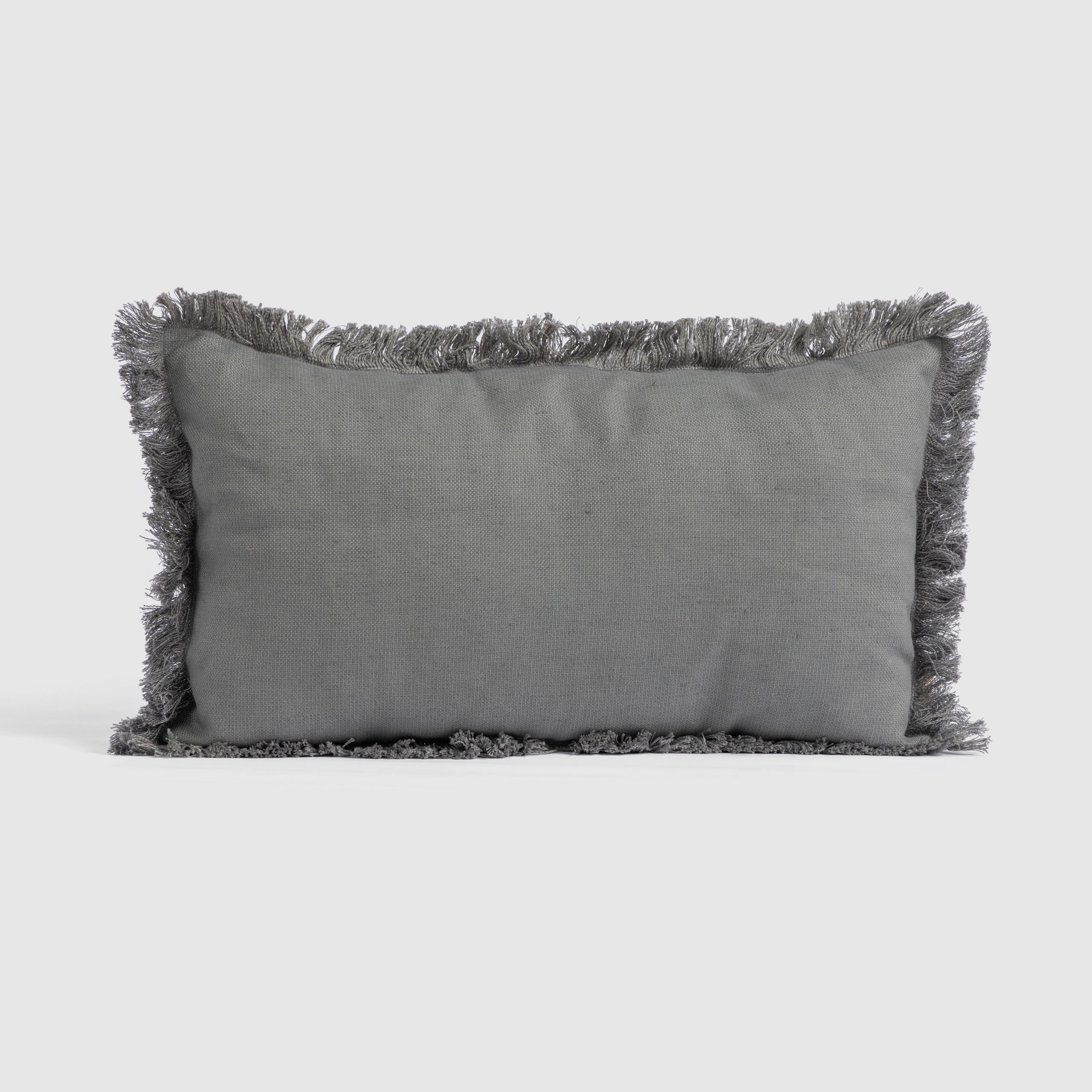 Frill Linen Tweed Cushion - Image 4