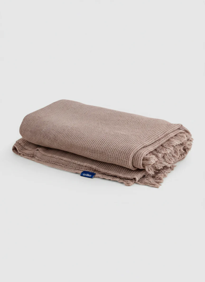 Fringe Honeycomb Throw Blanket - Image 17
