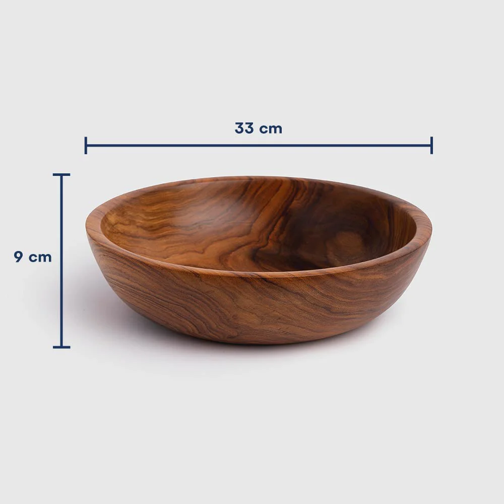 Giant Wooden Bowl - Image 3