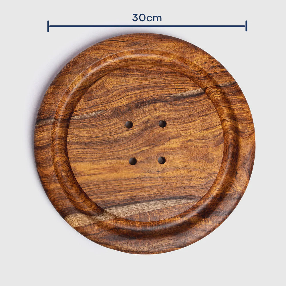 Giant Wooden Button Coaster - Image 3