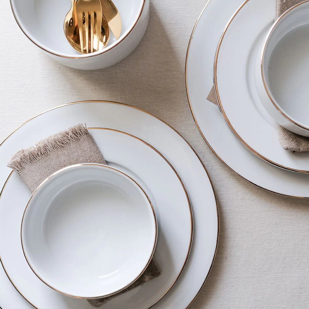 Habitat Set Gold Rim (Set of 18 pcs) - Image 4