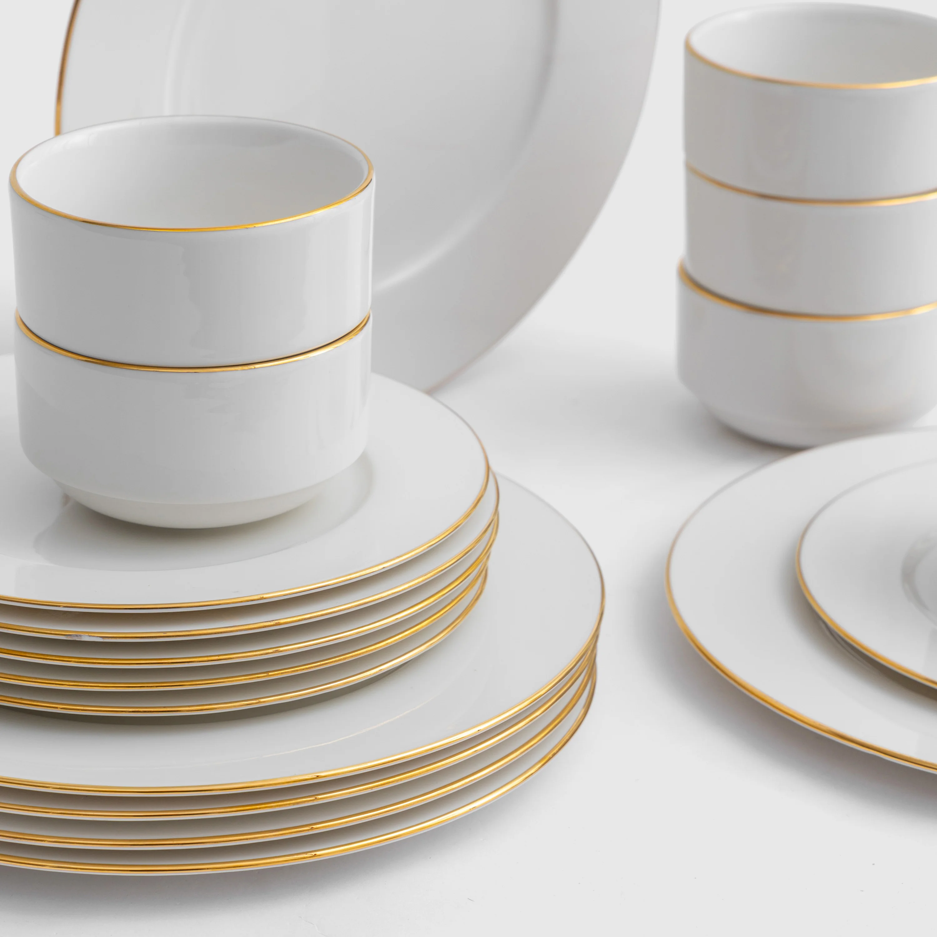 Habitat Set Gold Rim (Set of 18 pcs) - Image 5