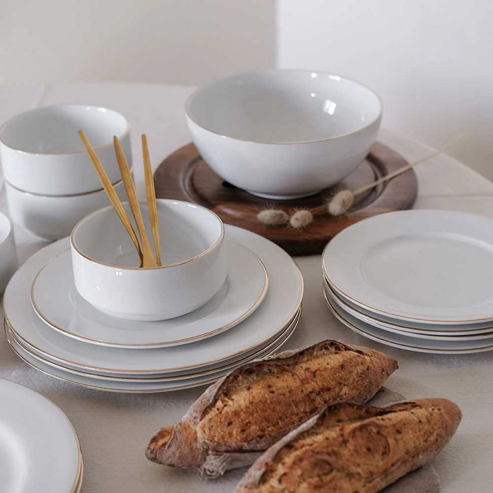 Habitat Set Gold Rim (Set of 18 pcs) - Image 6
