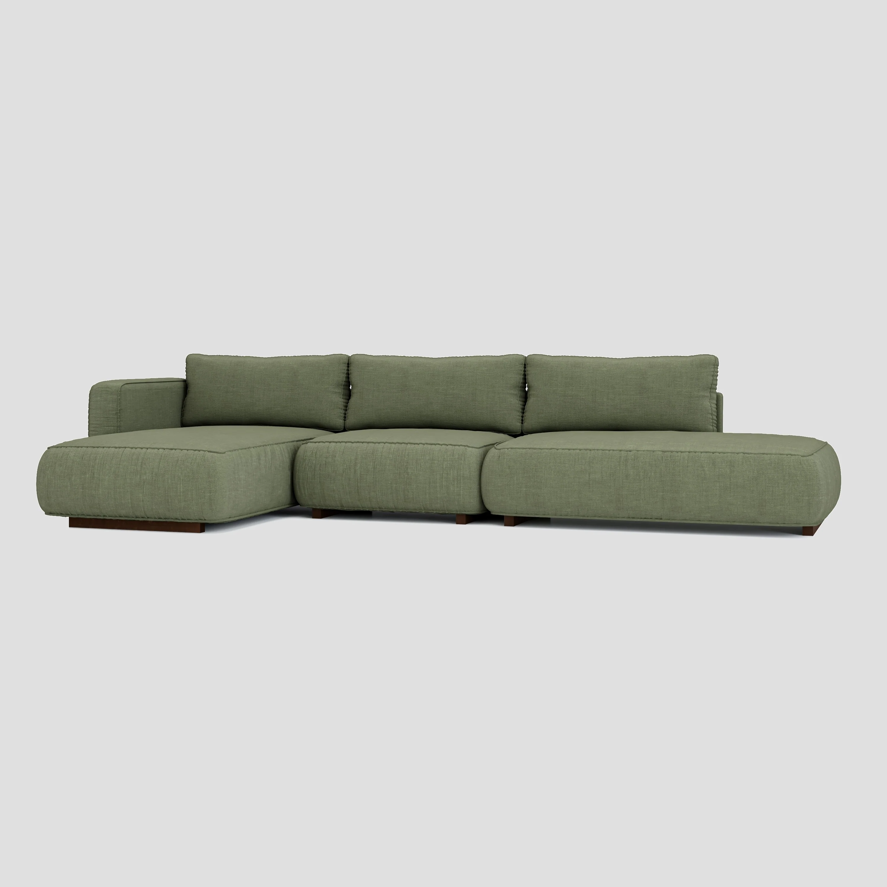 Laze Open Side L-Shape Sofa - Image 3