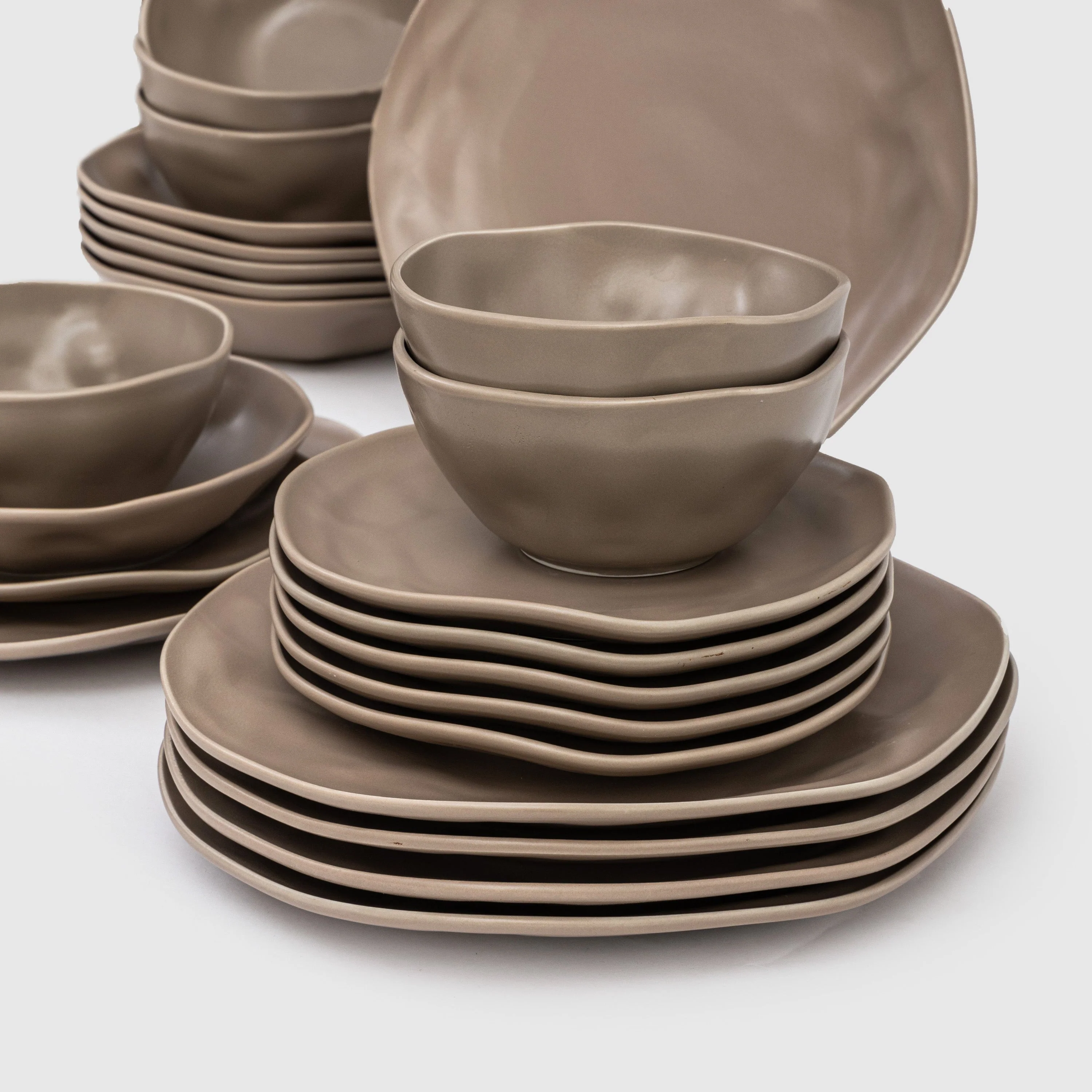 Organic Matte Dinnerware (Set of 24 pcs) - Image 15
