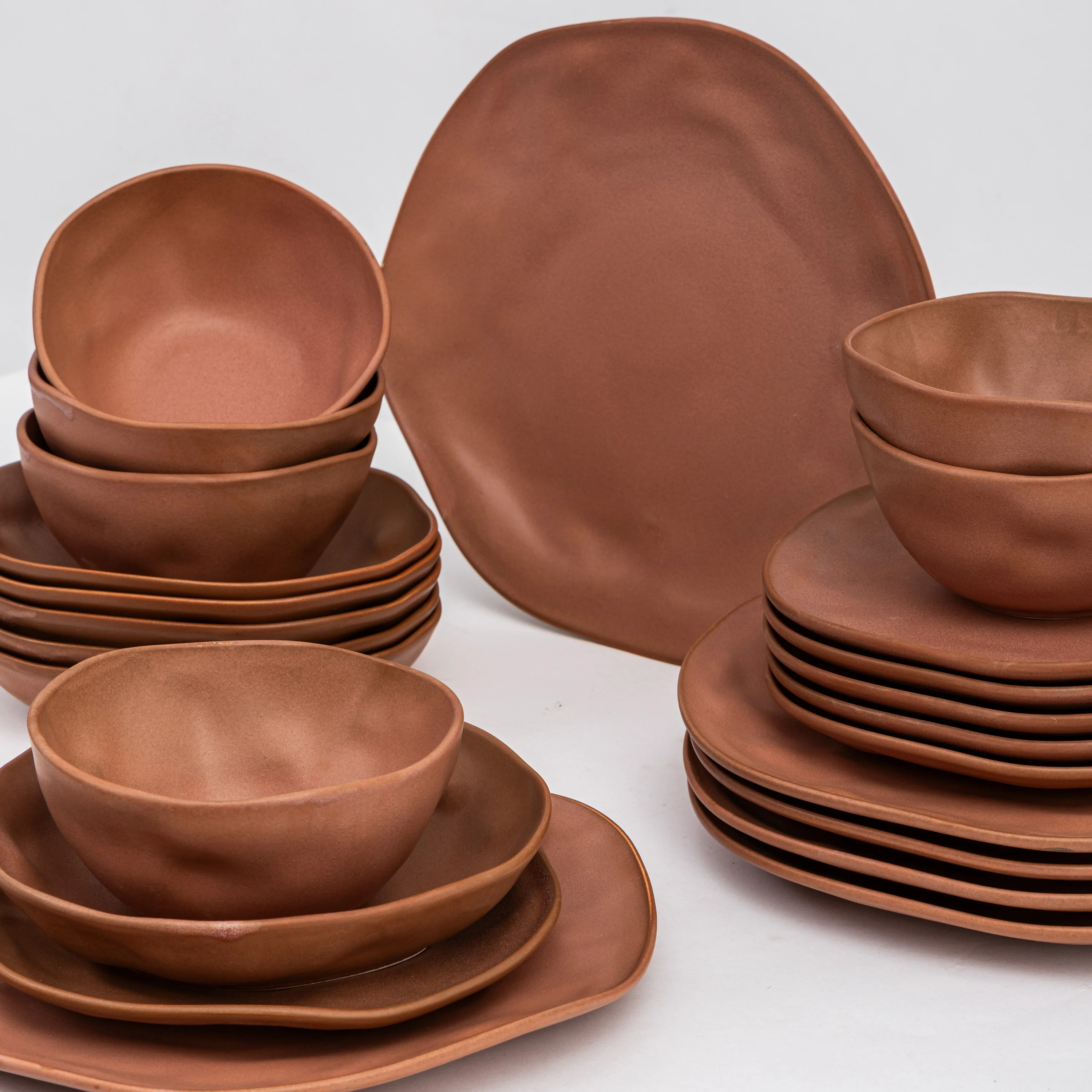 Organic Matte Dinnerware (Set of 24 pcs) - Image 17
