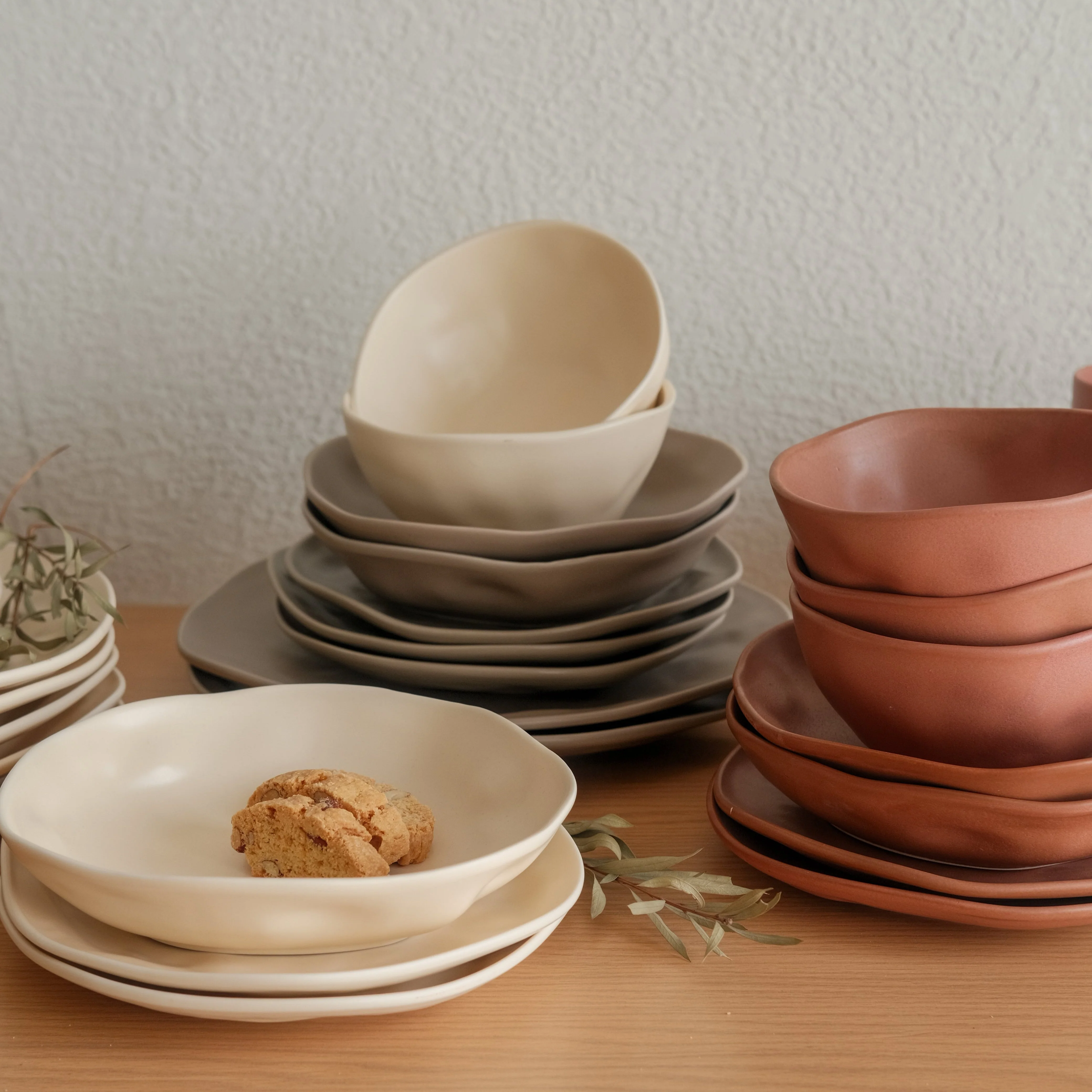 Organic Matte Dinnerware (Set of 24 pcs) - Image 24