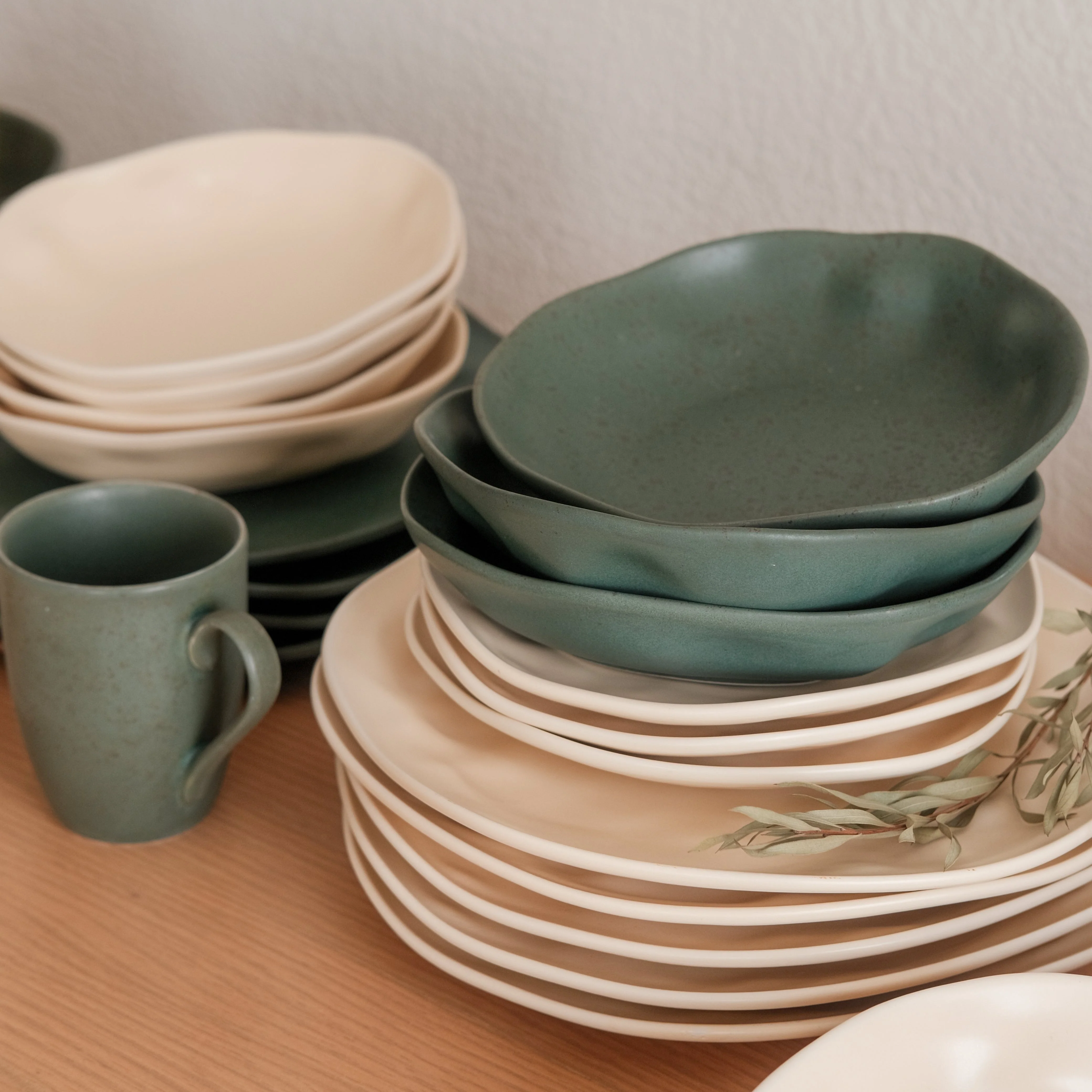 Organic Matte Dinnerware (Set of 24 pcs) - Image 6