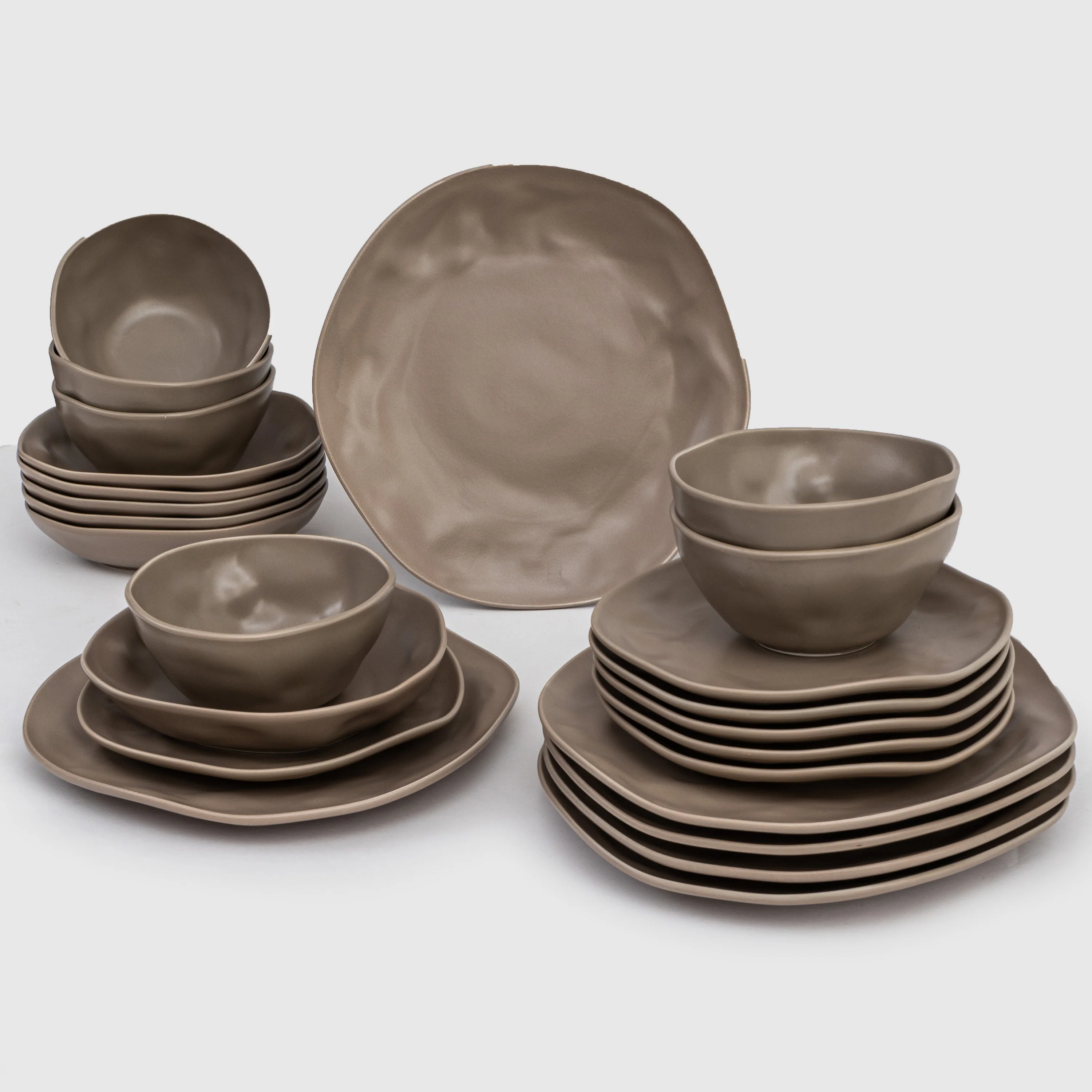 Organic Matte Dinnerware (Set of 24 pcs) - Image 8