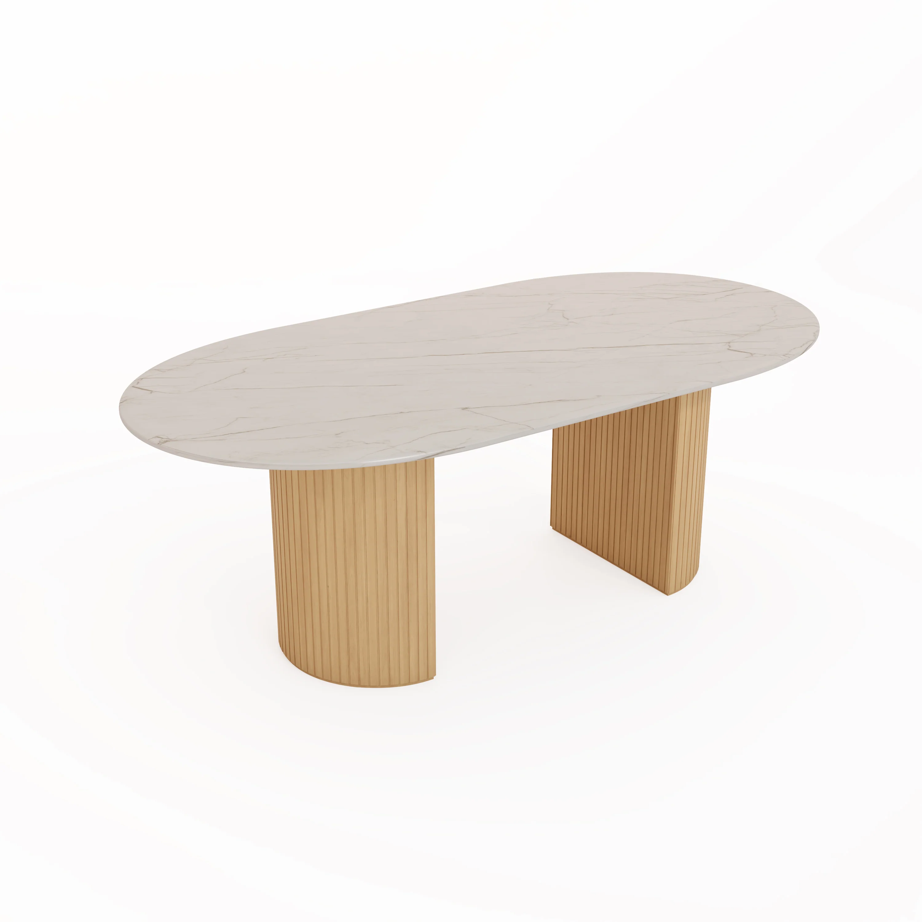 Otto Marble Dining Table - Image 5