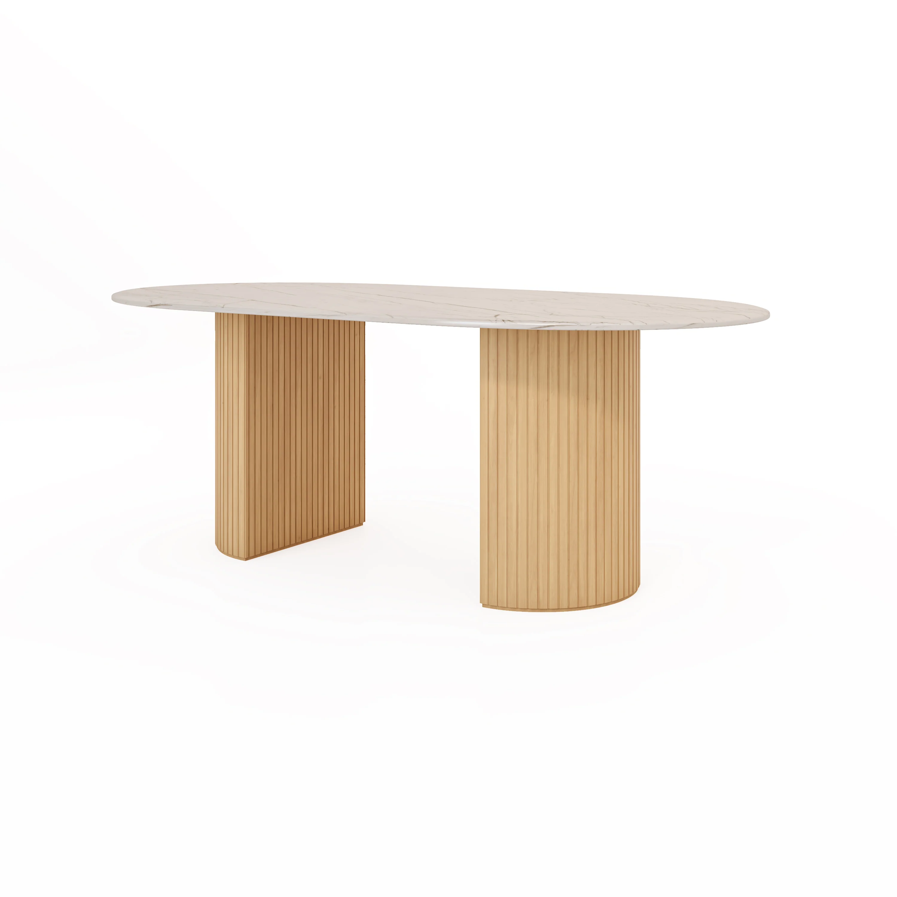 Otto Marble Dining Table - Image 6