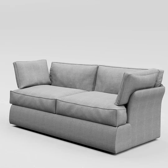 Plush 2 Seater Sofa - Image 3