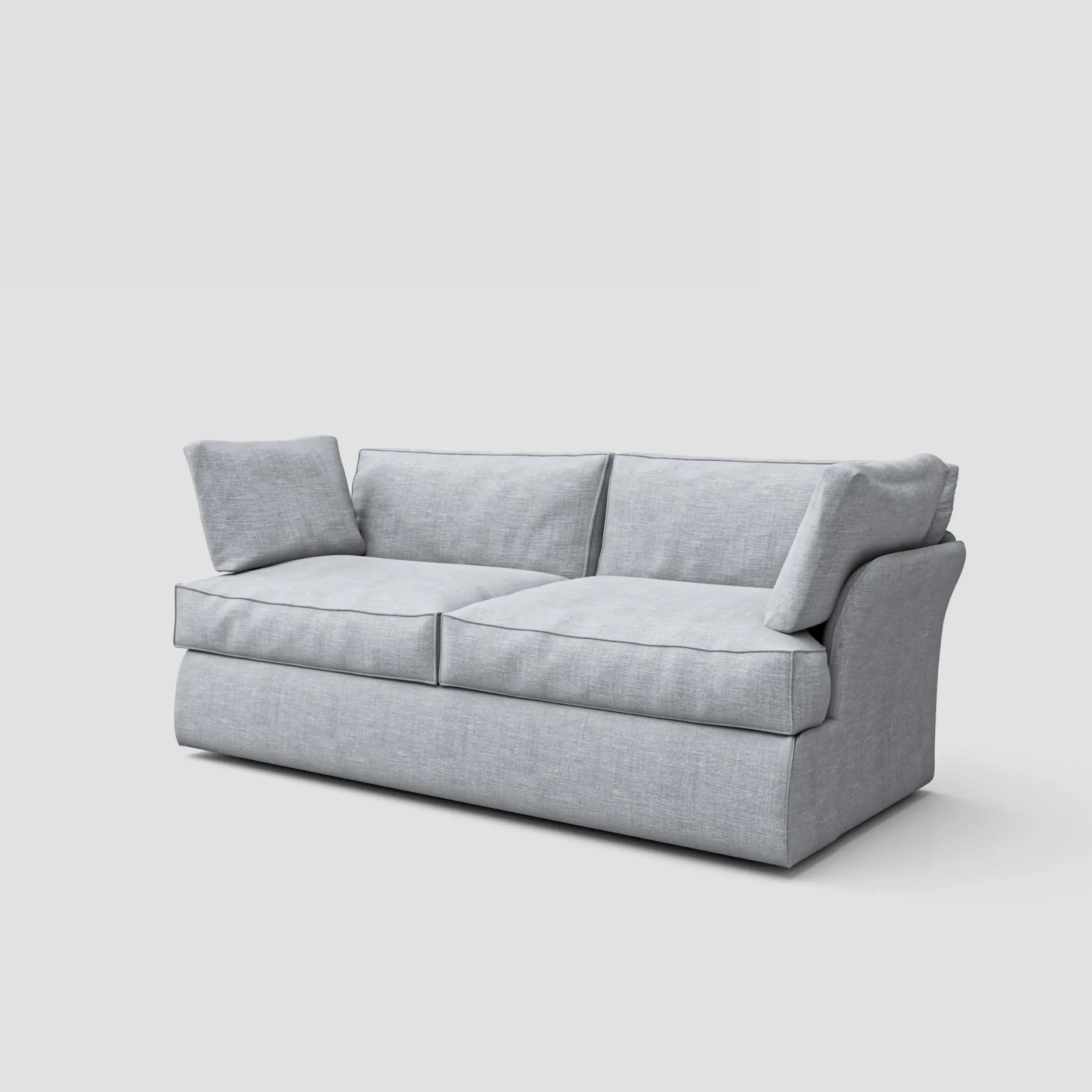 Plush 2 Seater Sofa - Image 7