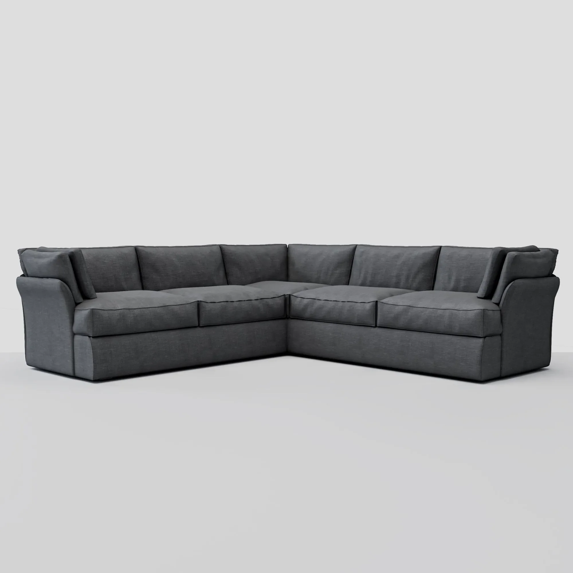 Plush Corner Sofa - Image 6