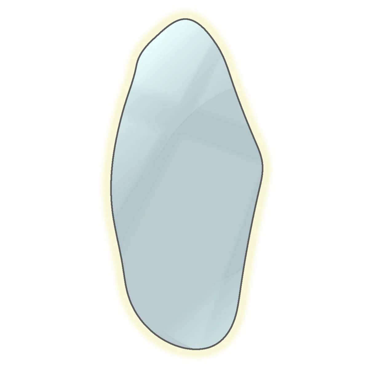 Rosa Freeform Mirror