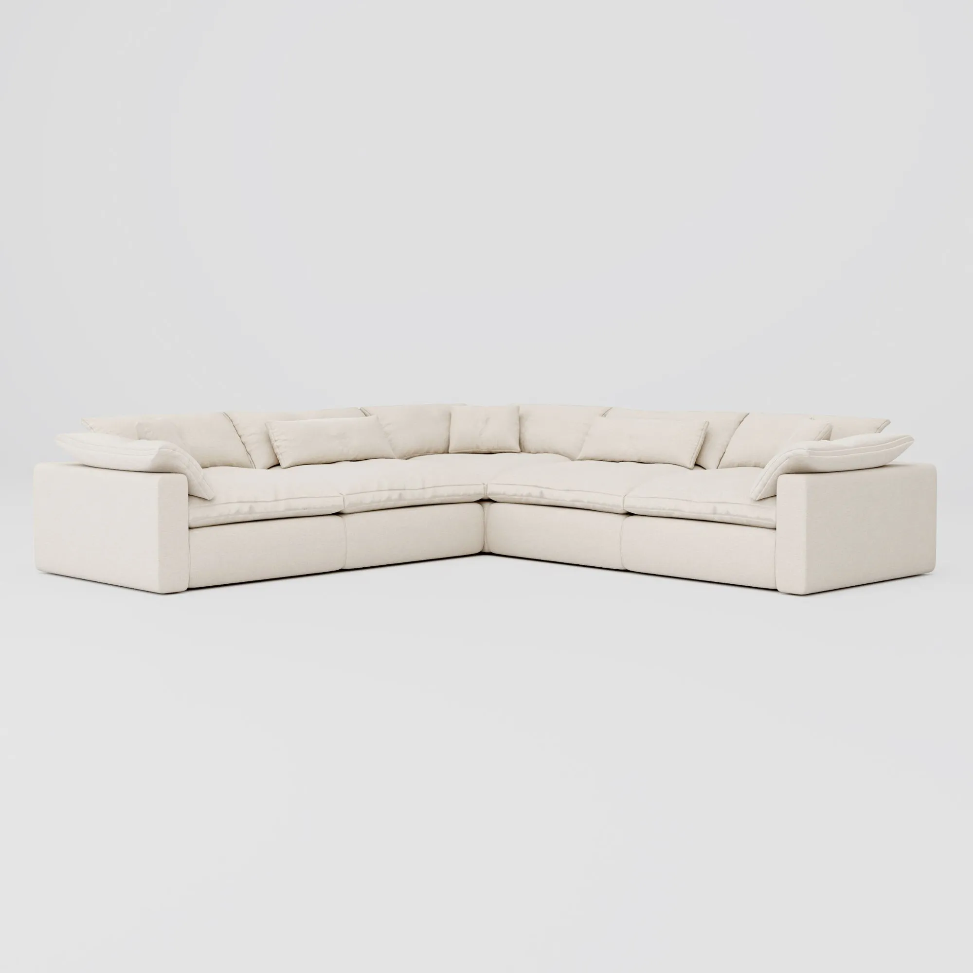 Sink-down Corner Sofa - Image 4
