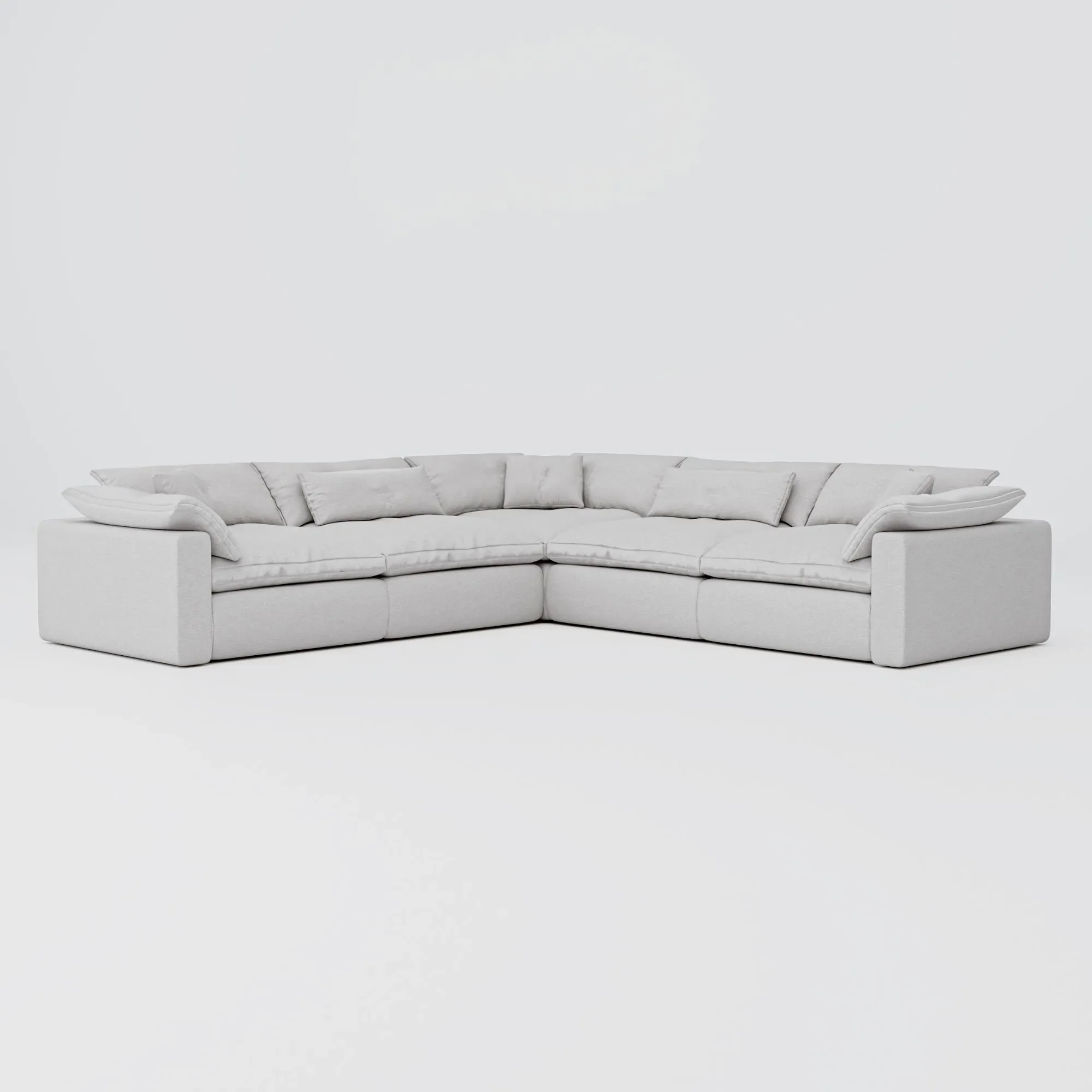 Sink-down Corner Sofa - Image 5