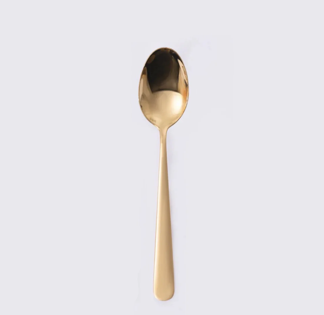 Stainless Steel 30 Piece Cutlery Set - Champagne - Image 2