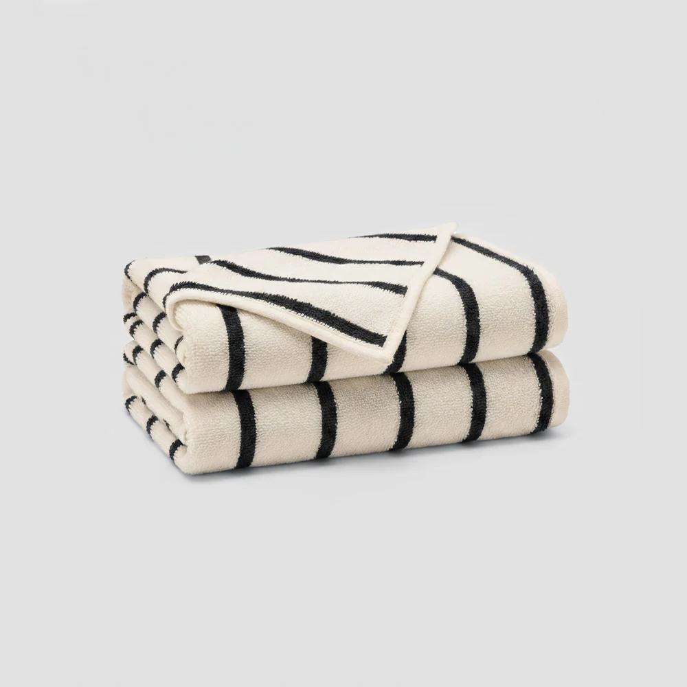 Stripes Face Towel (Set of 2) - Image 2