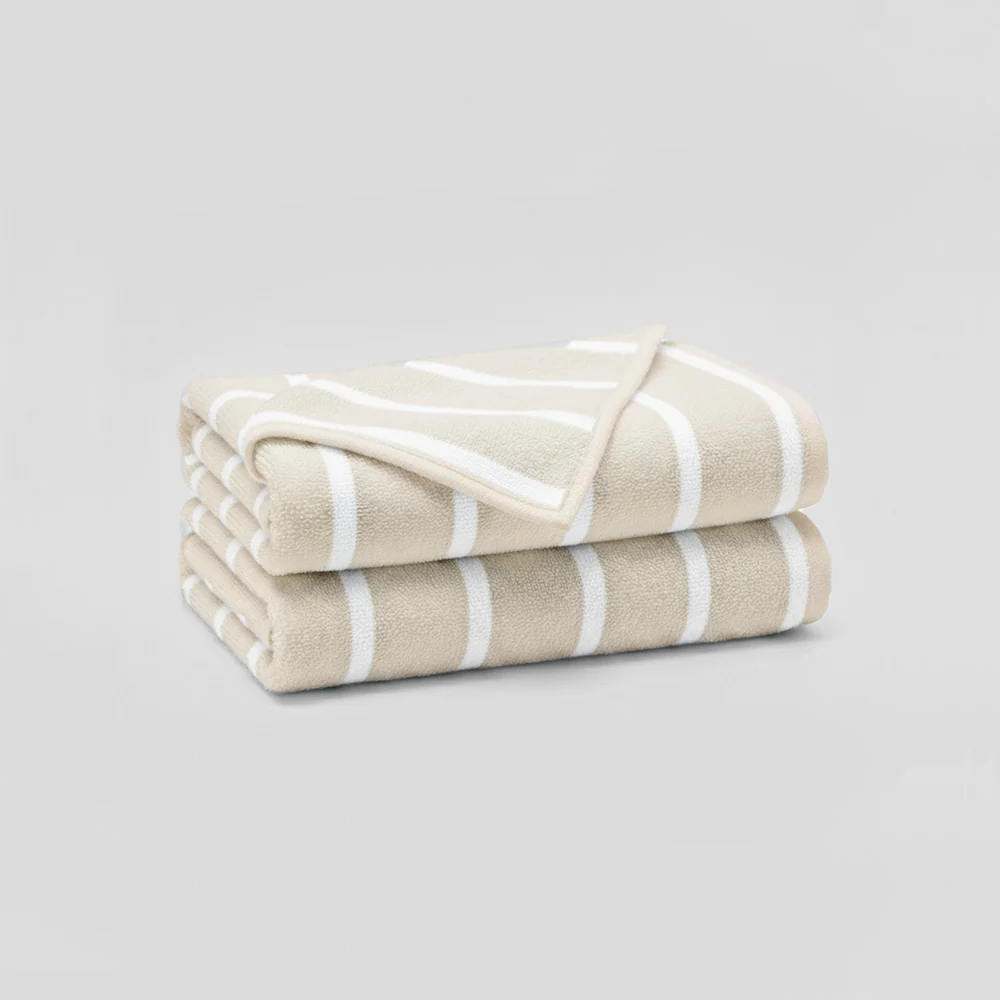 Stripes Face Towel (Set of 2) - Image 3