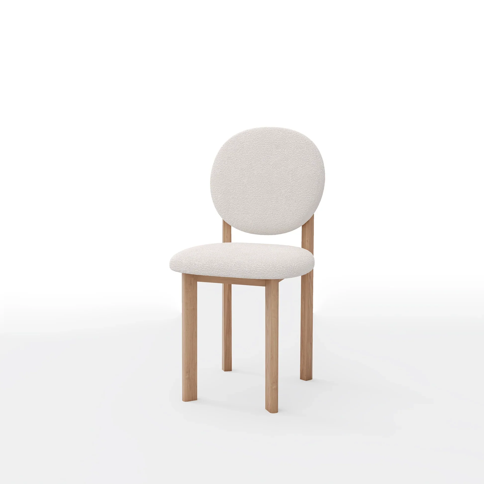 Marlo Dining Table 200 cm & 6 Iceberg Dining Chairs Set - Image 3